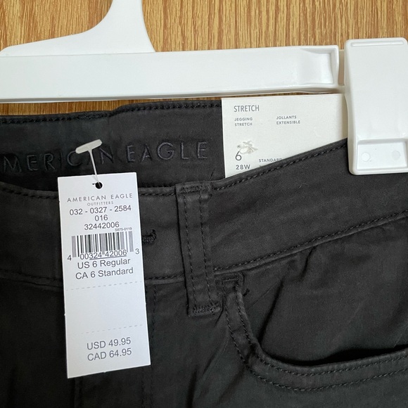 American Eagle Black Jeggings - Picture 4 of 5